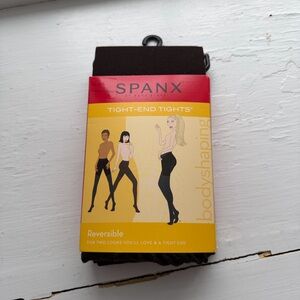 Spanx Black ‘tight end’ Tights size C